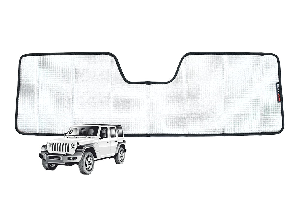 JEEP WRANGLER FRONT WINDSCREEN SUN SHADE (JK; 2007-2018)