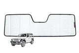 JEEP WRANGLER FRONT WINDSCREEN SUN SHADE (JK; 2007-2018)