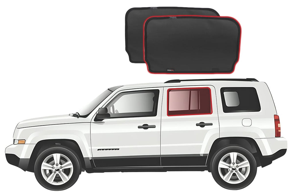 JEEP PATRIOT CAR REAR WINDOW SHADES (2007-2017)