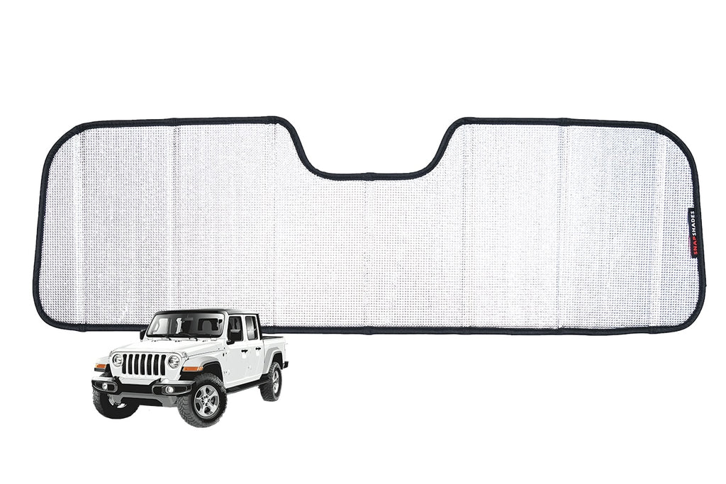 JEEP GLADIATOR/WRANGLER FRONT WINDSCREEN SUN SHADE (JT/JL; 2018-ON)