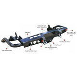 MCC JACK REAR BAR WITH BLACK STEP PLATE FOR JMC VIGUS 12-ON