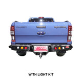 MCC JACK REAR BAR WITH CHROME STEP PLATE & LIGHT PACKAGE FOR BYD SHARK 25-ON