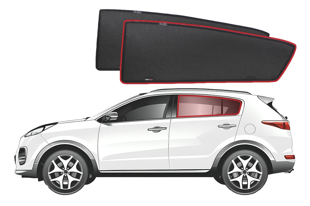 KIA SPORTAGE/KX5 4TH GENERATION CAR REAR WINDOW SHADES (QL; 2015-2021)