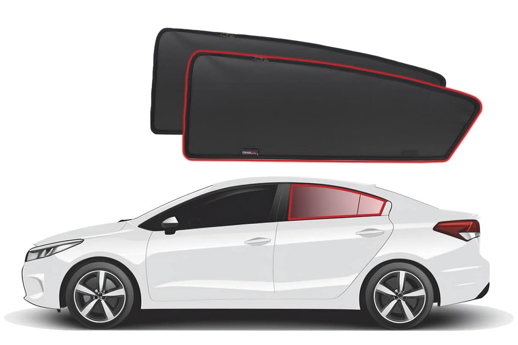 KIA CERATO/K3 SEDAN 3RD GENERATION CAR REAR WINDOW SHADES (2013-2018)