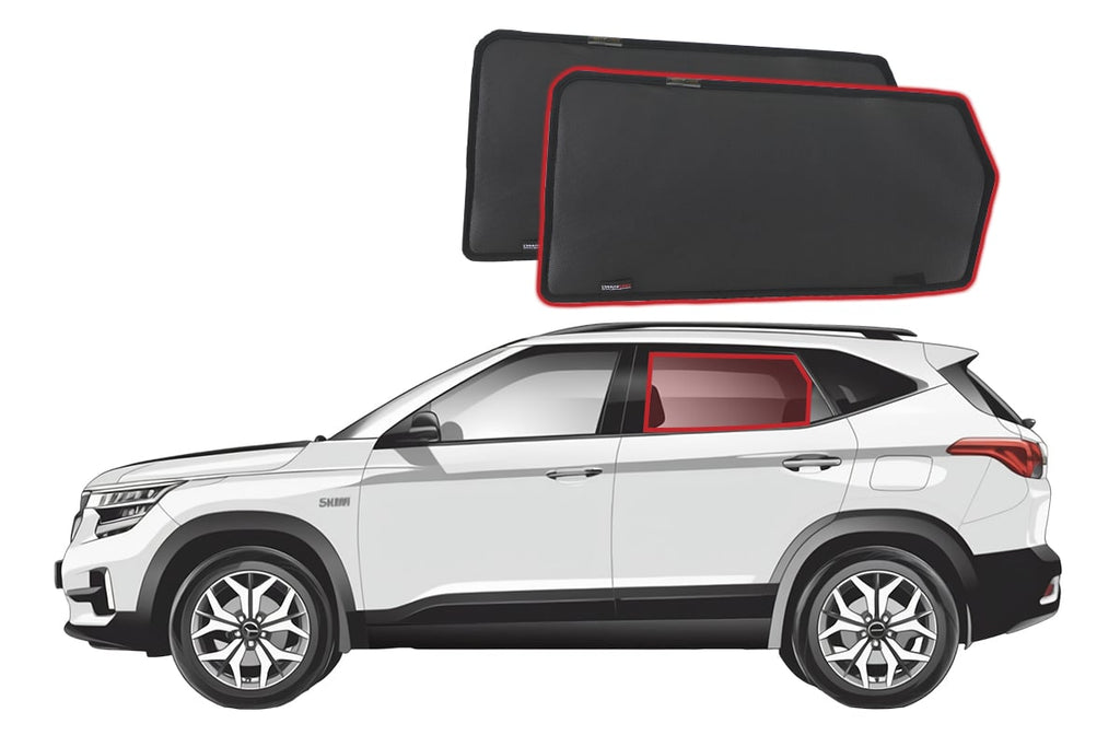 KIA SELTOS CAR REAR WINDOW SHADES (2019-ON)