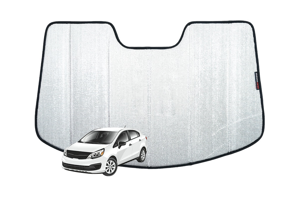 KIA RIO HATCHBACK/SEDAN 3RD GENERATION FRONT WINDSCREEN SUN SHADE (UB; 2011-2017)