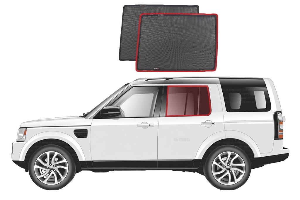 LAND ROVER DISCOVERY 4 CAR REAR WINDOW SHADES (2009-2017)