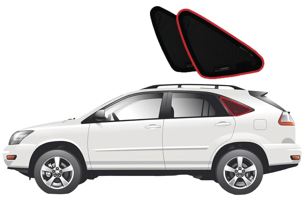 LEXUS RX | TOYOTA HARRIER 2ND GENERATION PORT WINDOW SHADES (XU30; 2003-2008)