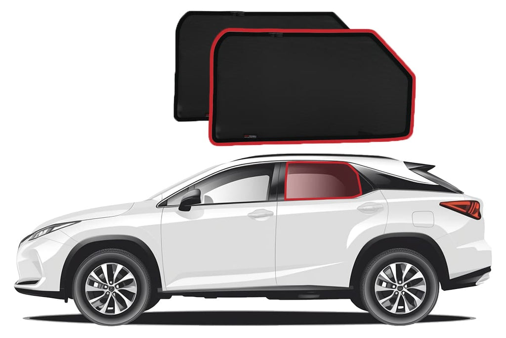 LEXUS RX L 4TH GENERATION CAR REAR WINDOW SHADES (AL20; 2015-2022)
