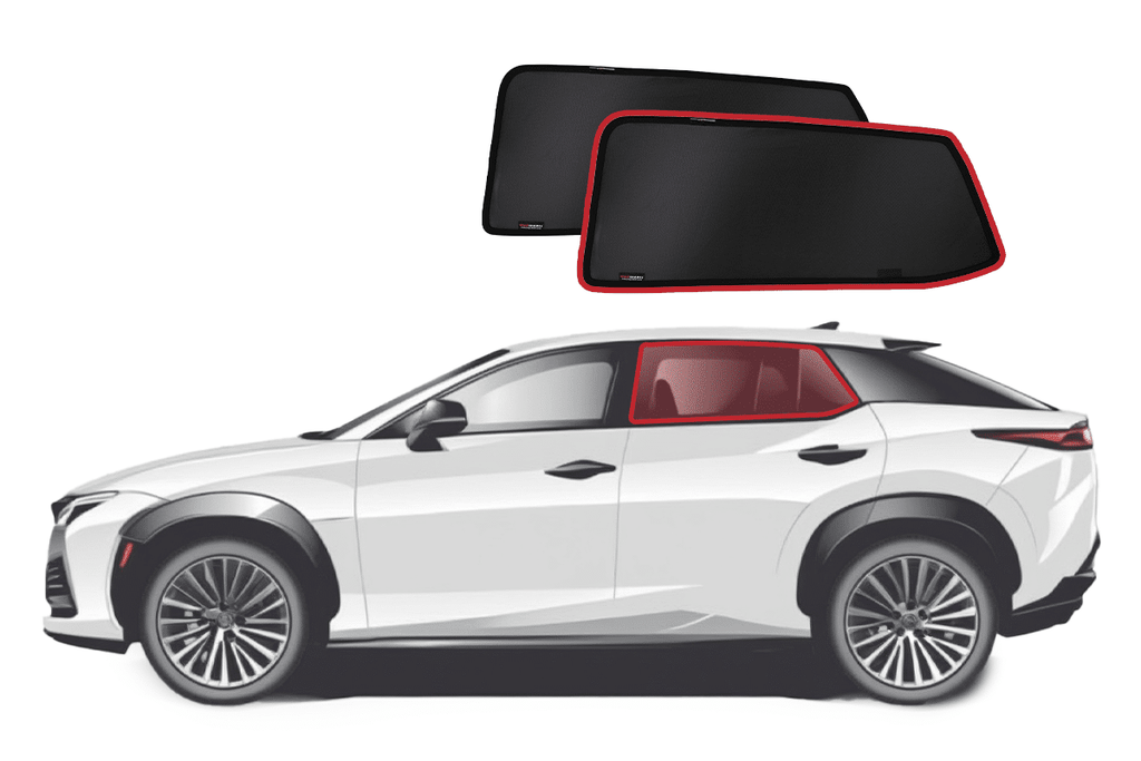 LEXUS RZ 1ST GENERATION CAR REAR WINDOW SHADES (EB10; 2023-ON)