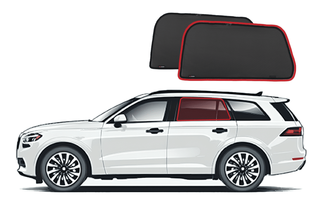 LINCOLN AVIATOR 2ND GENERATION CAR REAR WINDOW SHADES (U611; 2020-ON)