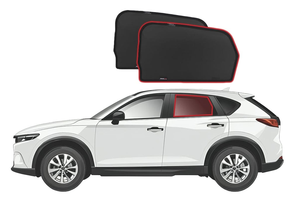 MAZDA CX-5 2ND GENERATION CAR REAR WINDOW SHADES (KF; 2017-ON)