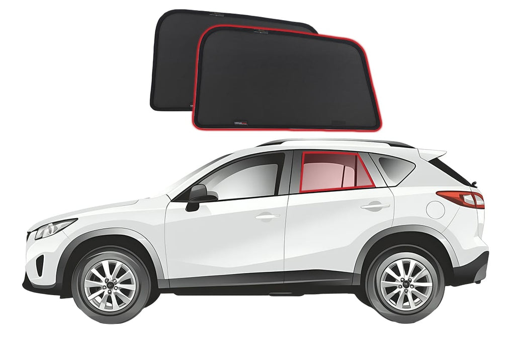 MAZDA CX-5 1ST GENERATION CAR REAR WINDOW SHADES (KE; 2012-2017)