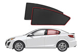MAZDA 3 SEDAN 2ND GENERATION CAR REAR WINDOW SHADES (BL; 2009-2013)
