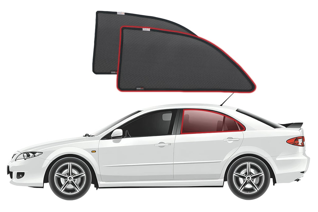 MAZDA 6/ATENZA SEDAN 1ST GENERATION CAR REAR WINDOW SHADES (GG1; 2002-2008)