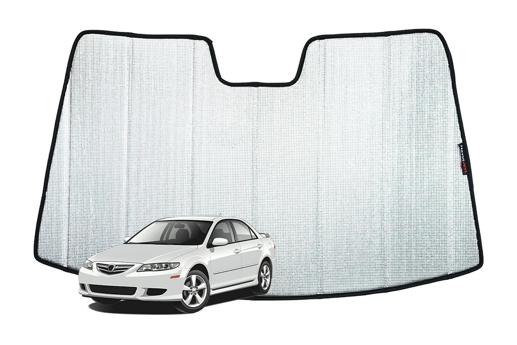 MAZDA 6/ATENZA SEDAN/LIFTBACK/WAGON 1ST GENERATION FRONT WINDSCREEN SUN SHADE (GG1; 2002-2008)