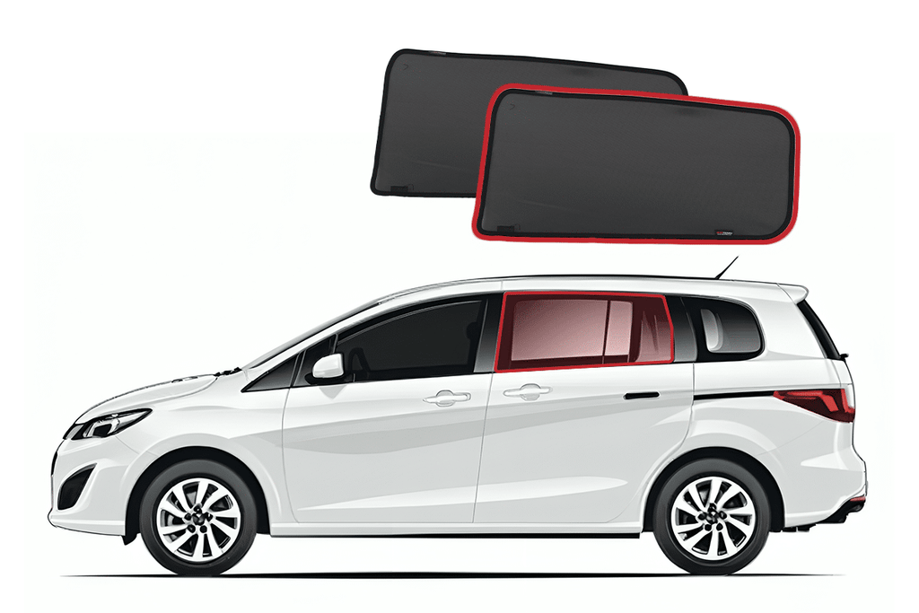 MAZDA 5/PREMACY 3RD GENERATION CAR REAR WINDOW SHADES (CW; 2010-2018)