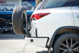 MCC REAR WHEEL CARRIER BAR WITH DUAL REAR WHEEL HOLDERS FOR TOYOTA FORTUNER 21-ON