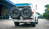 MCC REAR WHEEL CARRIER BAR WITH DUAL REAR WHEEL HOLDERS FOR TOYOTA FORTUNER 21-ON