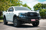 MCC FALCON BLACK LOOP BULLBAR WITH FOG LIGHTS FOR FORD RANGER 22-ON
