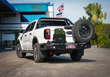 MCC REAR WHEEL CARRIER BAR WITH SINGLE JERRY CAN HOLDER FOR FORD RANGER 22-ON