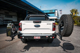 MCC REAR WHEEL CARRIER BAR WITH SINGLE JERRY CAN HOLDER FOR FORD RANGER 22-ON