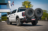 MCC REAR WHEEL CARRIER BAR WITH DUAL REAR WHEEL HOLDERS FOR FORD RANGER 22-ON