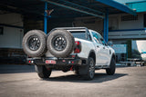 MCC REAR WHEEL CARRIER BAR WITH DUAL REAR WHEEL HOLDERS FOR FORD RANGER 22-ON