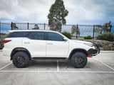 MCC PHOENIX SINGLE BLACK LOOP STEEL BULLBAR FOR TOYOTA FORTUNER 15-20
