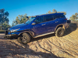 MCC BLACK SIDESTEP/RAIL KIT TO FIT 50MM BULLBAR FOR TOYOTA FORTUNER 15-ON