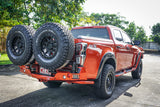 MCC REAR WHEEL CARRIER BAR WITH DUAL REAR WHEEL HOLDERS FOR ISUZU DMAX 20-ON