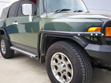 MCC CHROME INSERT SIDESTEP/RAIL KIT TO FIT 50MM BULLBAR FOR TOYOTA FJ CRUISER 06-17