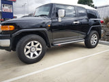 MCC CHROME INSERT SIDESTEP/RAIL KIT TO FIT 50MM BULLBAR FOR TOYOTA FJ CRUISER 06-17
