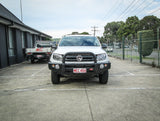 MCC FALCON BLACK LOOP BULLBAR WITH FOG LIGHTS FOR VOLKSWAGEN AMAROK 11-22
