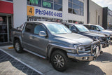 MCC BLACK SIDESTEP/RAIL KIT TO FIT 50MM BULLBAR FOR VOLKSWAGEN AMAROK 11-22