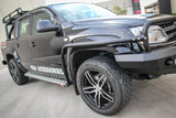 MCC CHROME INSERT SIDESTEP/RAIL KIT TO FIT 50MM BULLBAR FOR VOLKSWAGEN AMAROK 11-22