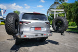 MCC REAR WHEEL CARRIER BAR WITH DUAL REAR WHEEL HOLDERS FOR ISUZU MUX 21-ON