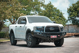 MCC FALCON STAINLESS LOOP BULLBAR WITH FOG LIGHTS FOR FORD RANGER 22-ON
