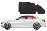 MERCEDES-BENZ C-CLASS SEDAN 4TH GENERATION CAR REAR WINDOW SHADES (W205; 2014-2021)