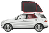 MERCEDES-BENZ M-CLASS/GLE SUV 3RD GENERATION CAR REAR WINDOW SHADES (W166; 2011-2019)