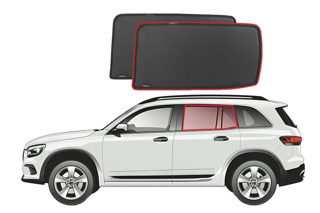 MERCEDES-BENZ GLB/EQB CAR REAR WINDOW SHADES (X247/X243; 2019-ON)