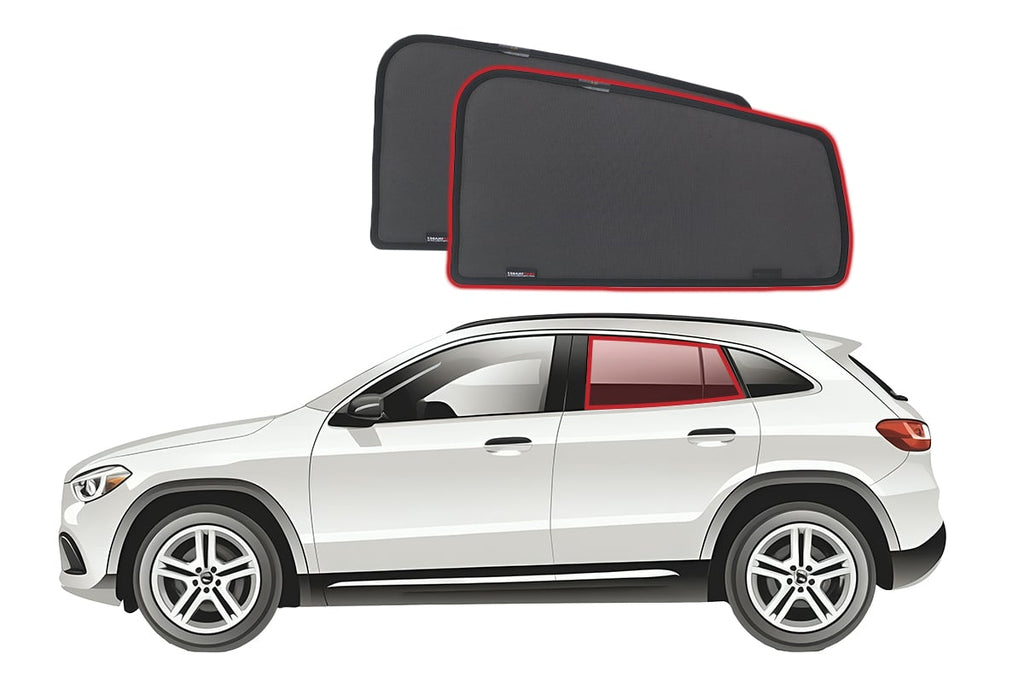 MERCEDES-BENZ GLA/EQA 2ND GENERATION CAR REAR WINDOW SHADES (H247/H243; 2020-ON)