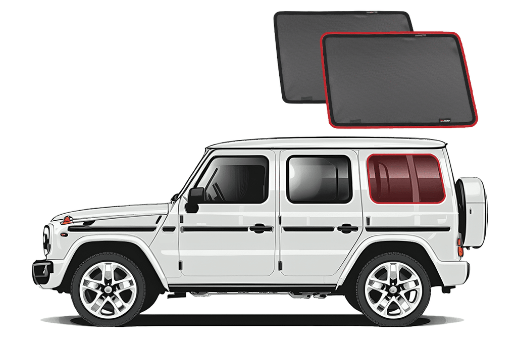 MERCEDES-BENZ G-CLASS 2ND GENERATION PORT WINDOW SHADES (W463/W465; 2018-ON)