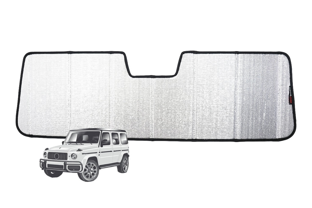 MERCEDES-BENZ G-CLASS 2ND GENERATION FRONT WINDSCREEN SUN SHADE (W463/W465; 2018-ON)