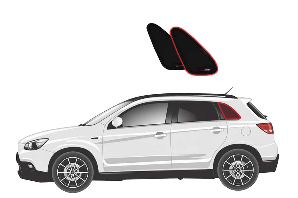 MITSUBISHI ASX 1ST GENERATION/OUTLANDER SPORT 3RD GENERATION | CITROEN C4 AIRCROSS | PEUGEOT 4008 PORT WINDOW SHADES (2010-ON)
