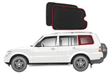 MITSUBISHI PAJERO/MONTERO/SHOGUN 4TH GENERATION PORT WINDOW SHADES (V80; 2007-2021)