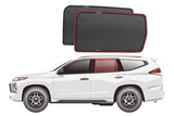 MITSUBISHI PAJERO SPORT/MONTERO SPORT/SHOGUN SPORT 3RD GENERATION CAR REAR WINDOW SHADES (QE/QF/QG SERIES; 2015-ON)
