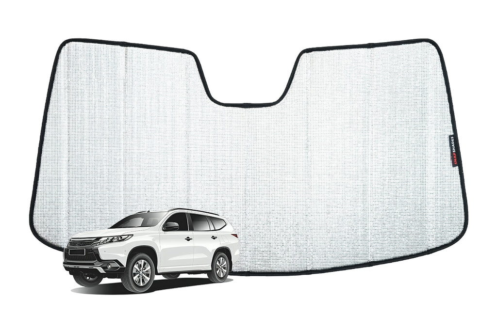 MITSUBISHI PAJERO SPORT/MONTERO SPORT/SHOGUN SPORT 3RD GENERATION FRONT WINDSCREEN SUN SHADE (QE/QF/QG SERIES; 2015-ON)