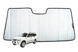 MITSUBISHI PAJERO 3RD GENERATION FRONT WINDSCREEN SUN SHADE (V60-/NM- NP; 1999-2007)