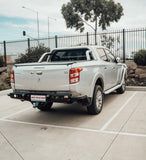 MCC JACK REAR BAR WITH BLACK STEP PLATE FOR MITSUBISHI TRITON 15-19